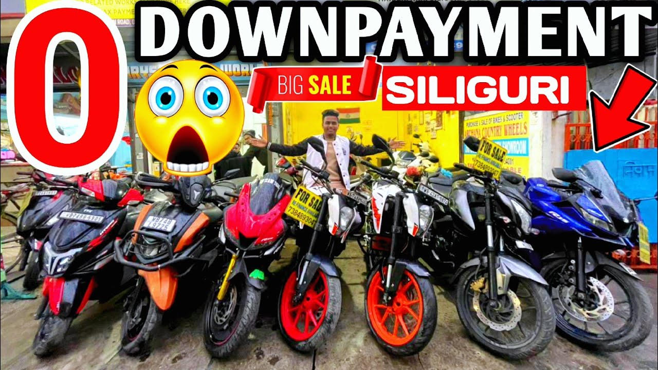 🤯Siliguri Me Pehli Baar🔥₹0 Downpayment Pe Crazy Bikes⚡Wholesale Rate! best second hand bike showroom