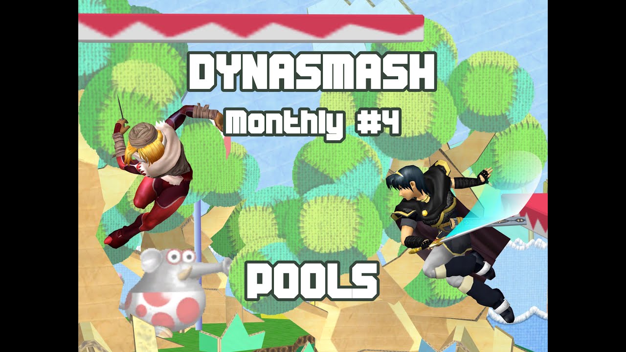 Dynasmash Monthly #4 - Pools - Super Smash Bros. Melee - ft. Noxxa, Kelvin, rembun & more