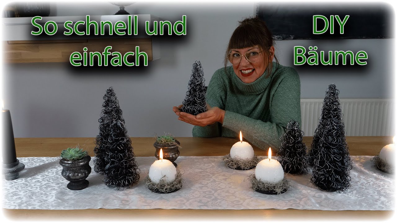 UNGLAUBLICH WAS DU MIT DRAHT SCHÖNES MACHEN KANNST| RUCKZUCK DRAHTBAUM🌲