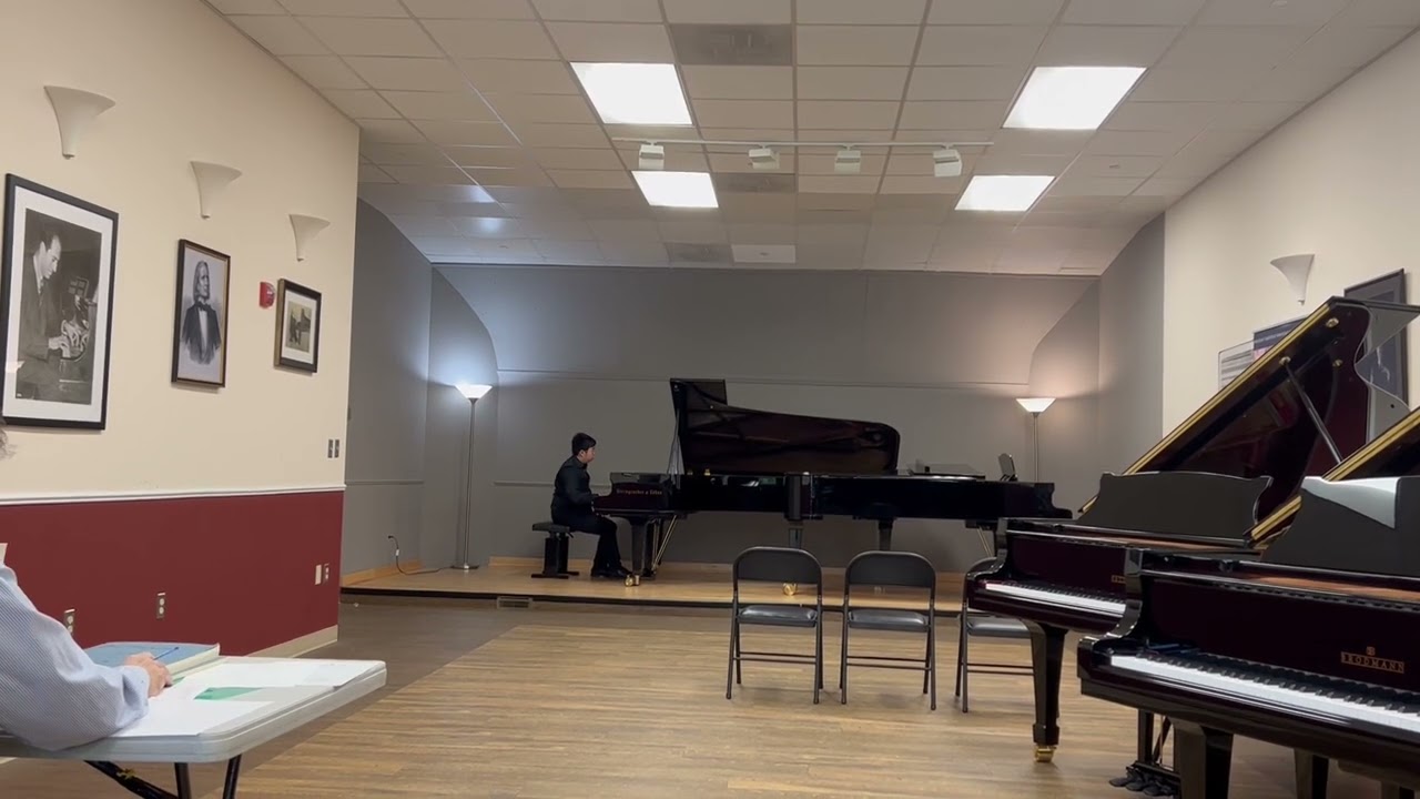 9th Grader Hiroki Matsui.  Liszt Etude no.10. Beethoven op.10 no.2. Debussy Etude no.11