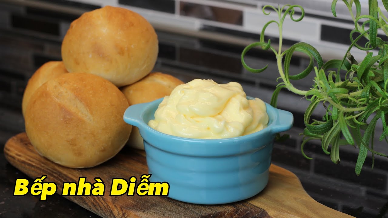 Sốt bơ thơm - Sốt bơ gia truyền bánh mì Việt Nam - Cách làm sốt bơ bất bại | Bếp Nhà Diễm |