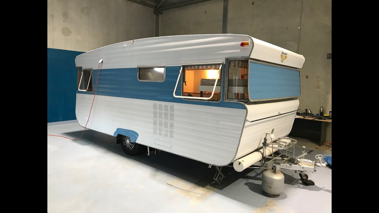 Viscount Caravan 1973 Renovation Walk Around