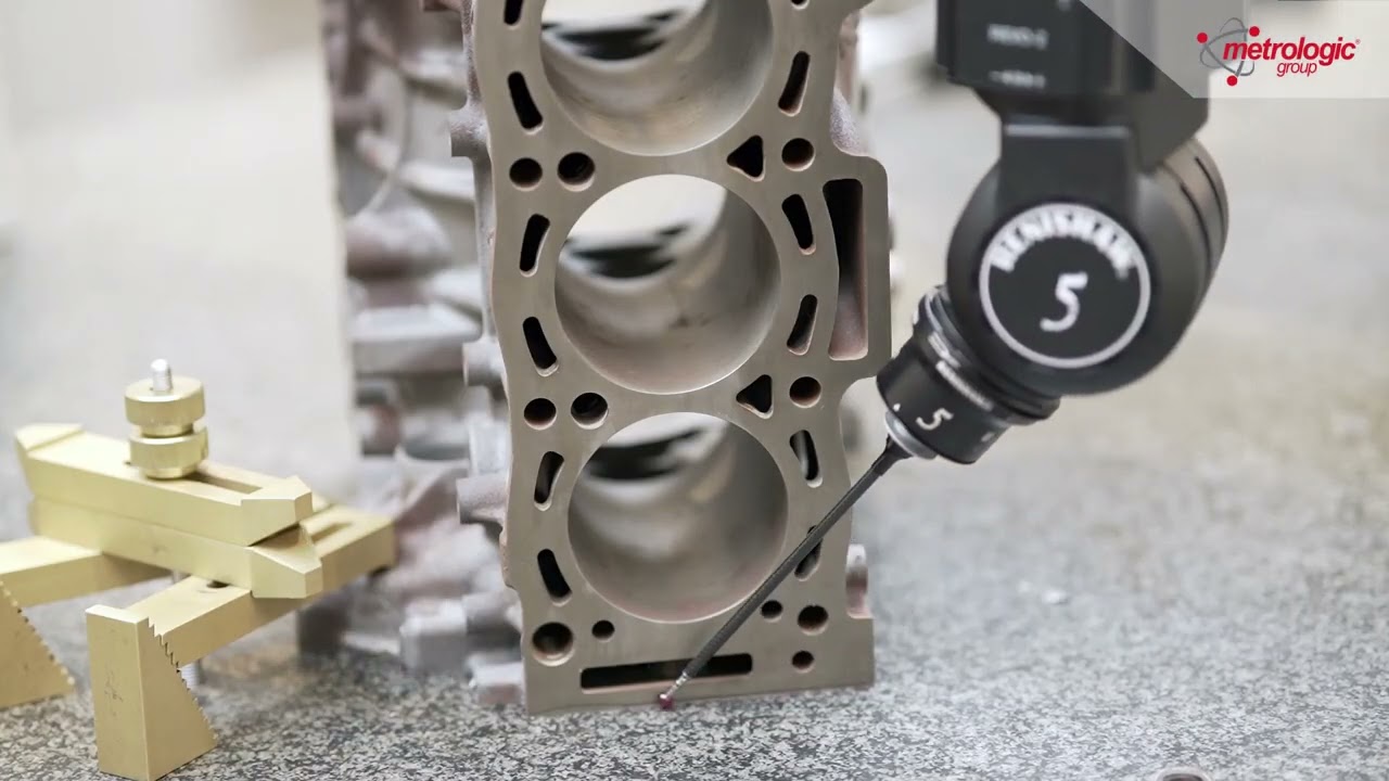 5-axis measurement with Metrolog X4 and REVO probe head