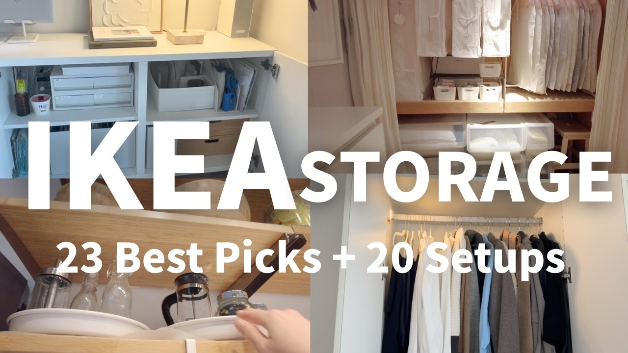 23 Best IKEA Storage Ideas + 20 Real-Life Setups | Room-by-Room Tour