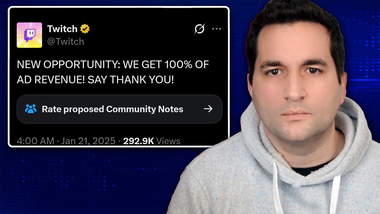 Twitch's Latest Sponsorship Scheme: Get Paid Nothing!