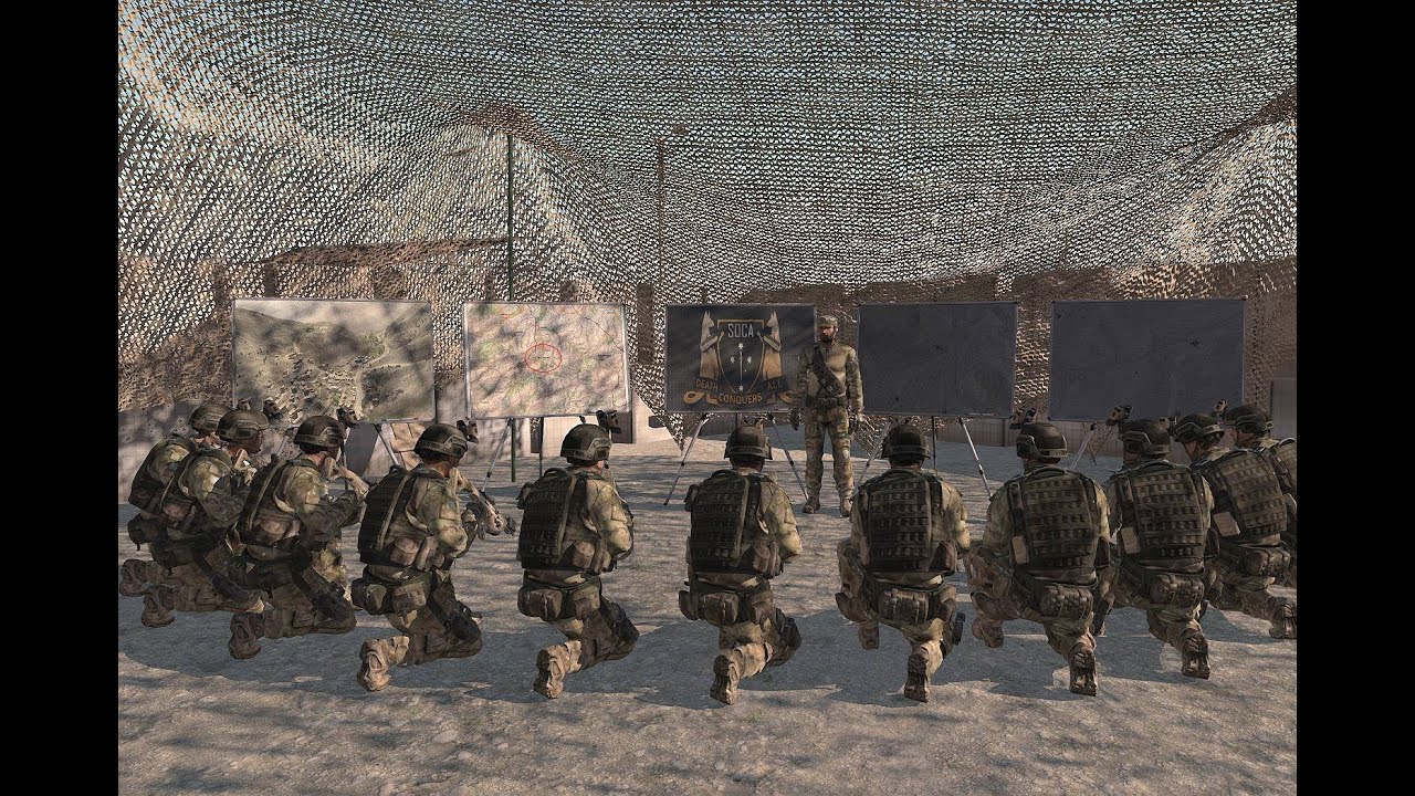 SOCA: Arma 3 Training video - Tactical withdrawal (Brief)