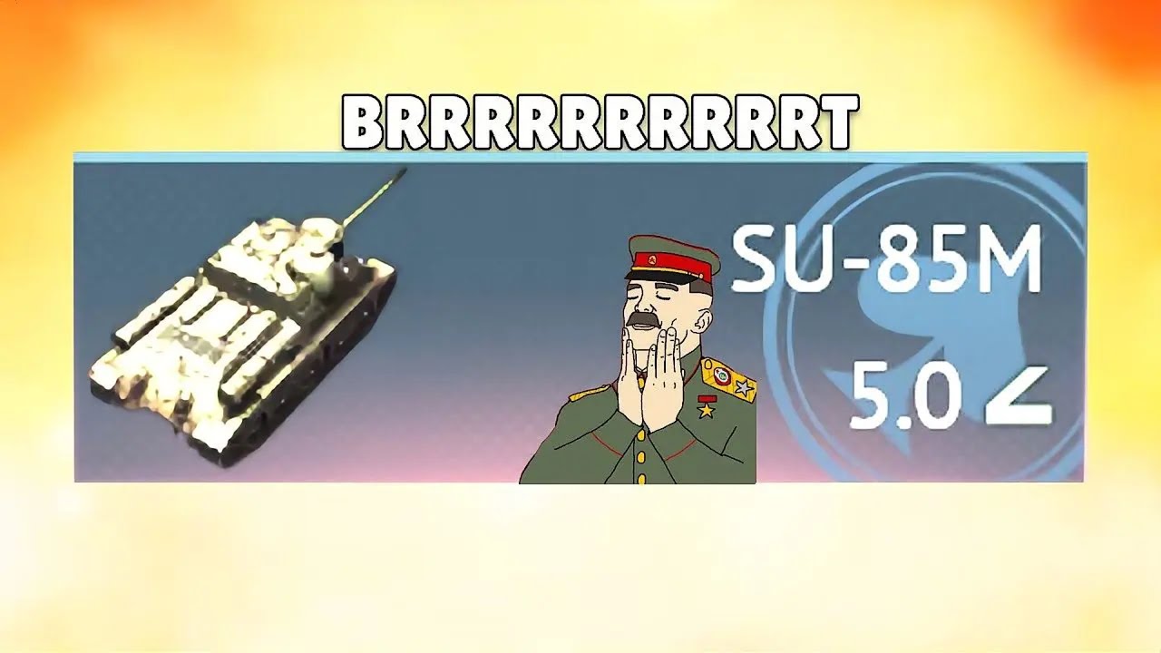 [STOCK] SU-85 NUKE APHE ROUND 🔥🔥🔥Absolute madness at 5.0