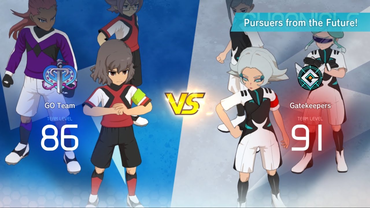Chronicle Team vs Gatekeepers | Chronicle Mode #116 | Inazuma Eleven Victory Road