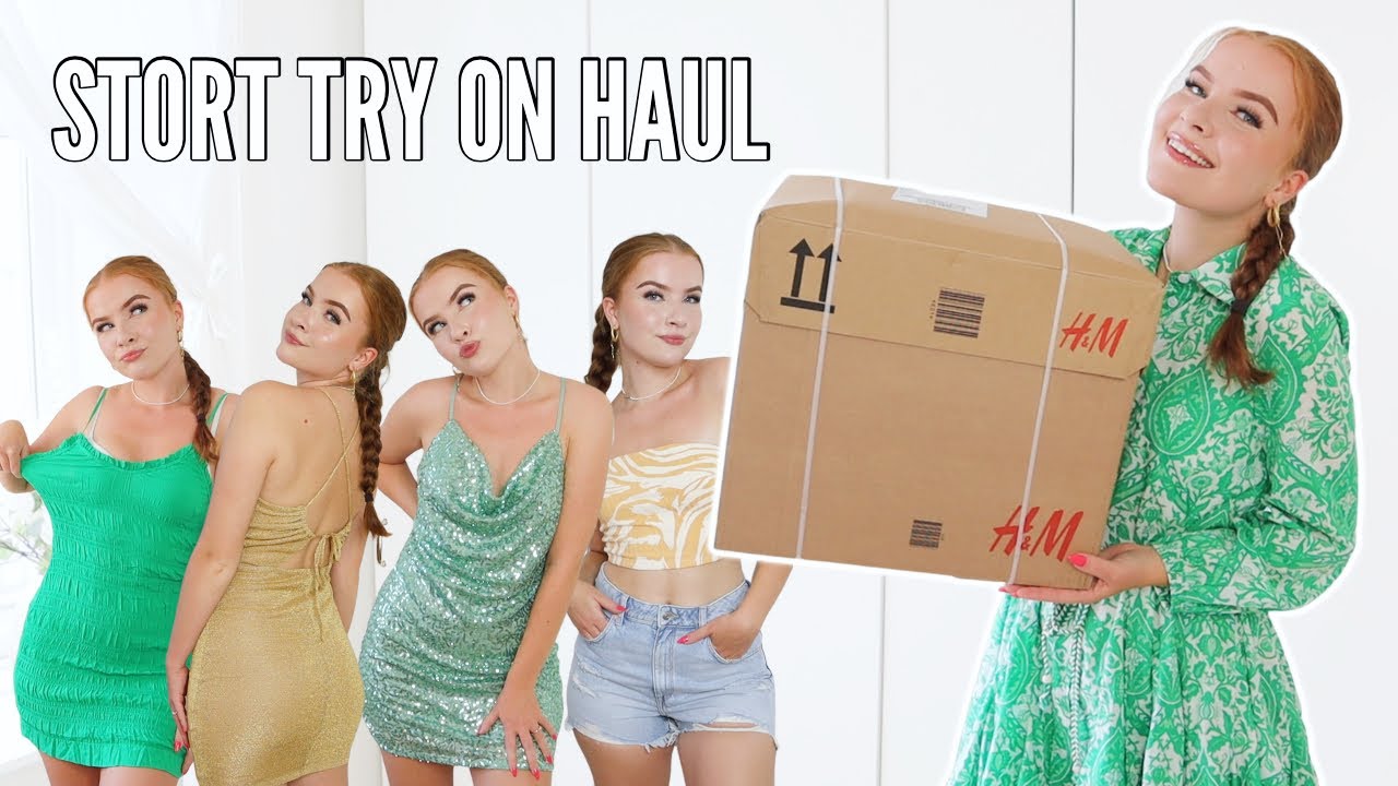 KÆMPE H&M TRY ON HAUL ♡ Amalie Sode