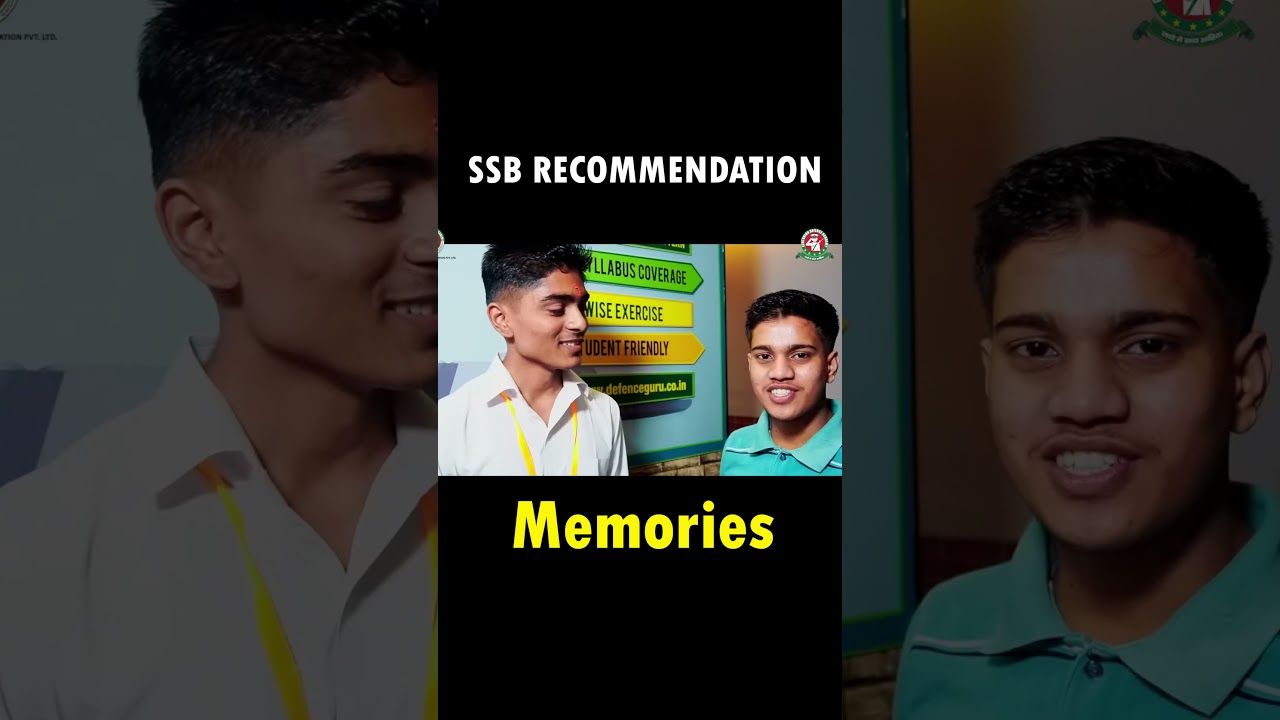 SSB Interview Memories By NDA Recommended Candidate | Centurion Defence Academy #shorts #ssb