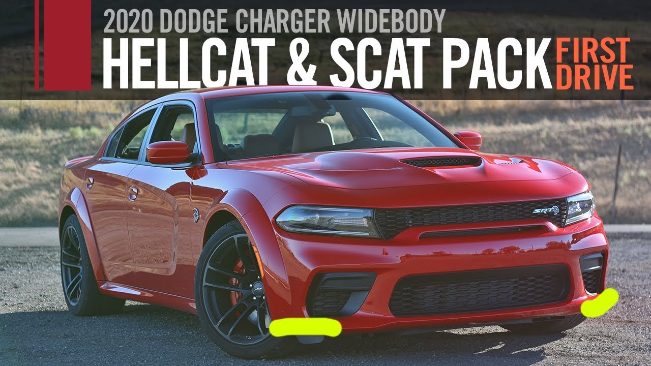 2020 Dodge Charger Widebody SRT Hellcat Scat Pack First Drive Review Test Drive
