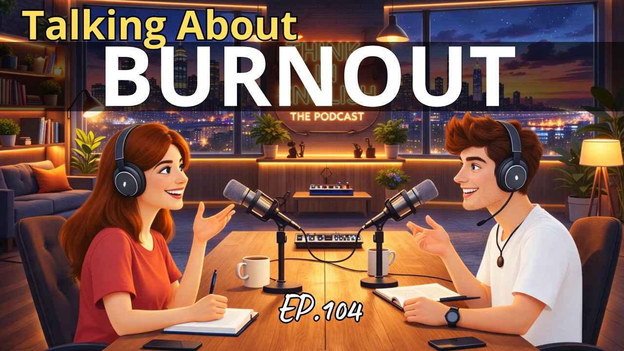 Talking about BURNOUT | Beginner English Podcast | Real Conversations | Episode 104