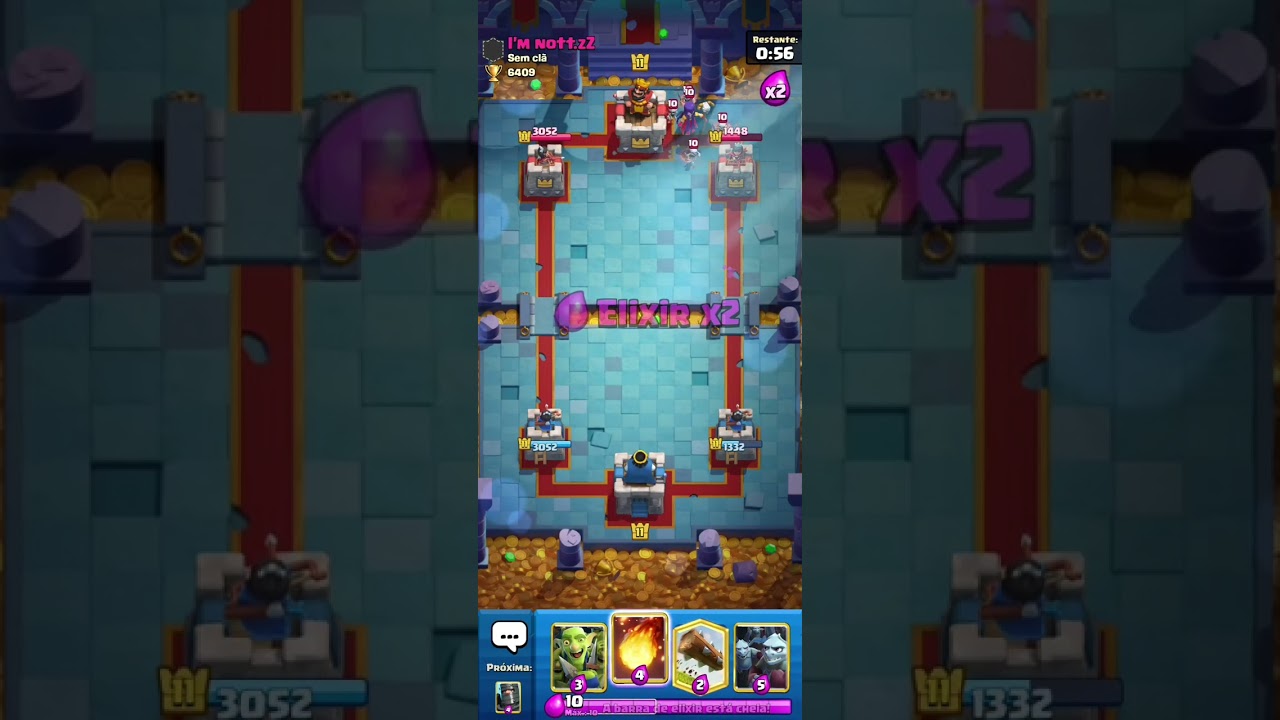 Começo estranho - Clash Royale 