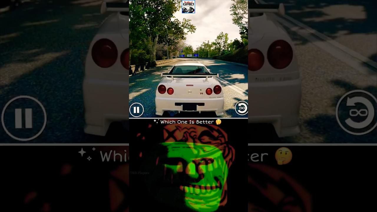 CarX Street vs Grid Autosport 🔥 Nissan Skyline R34 😳