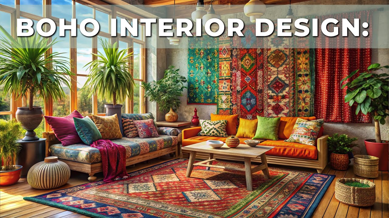 BohoI nterior Design: Stunning Ideas to Transform Your Space into a Cozy Bohemian Paradise!