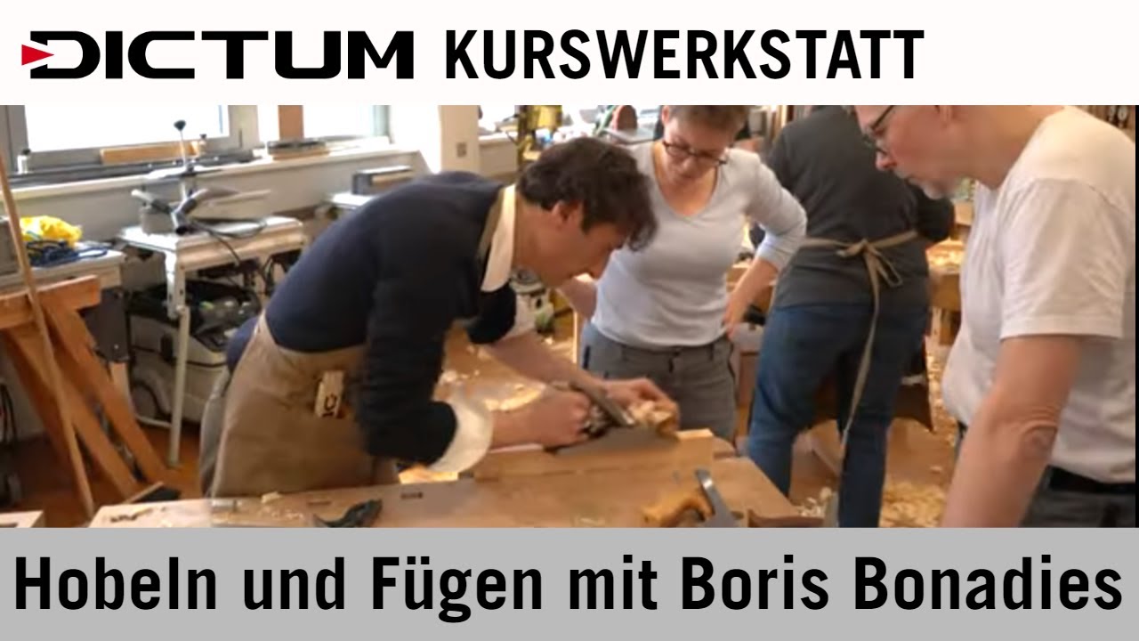 Hobeln und F&uuml;gen - Feine Sp&auml;ne, perfekte Oberfl&auml;chen - Kursimpression