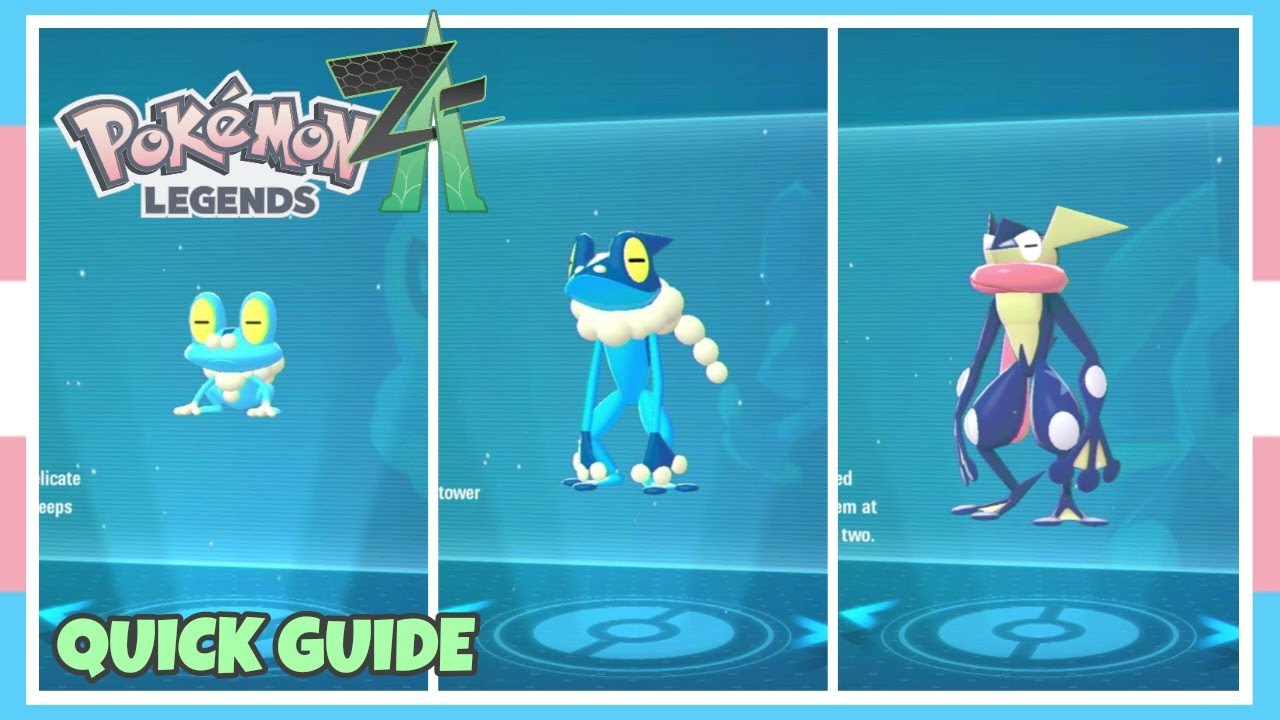 How To Evolve Froakie Into Frogadier Into Greninja In Pokemon Legends ZA | Quick Guide