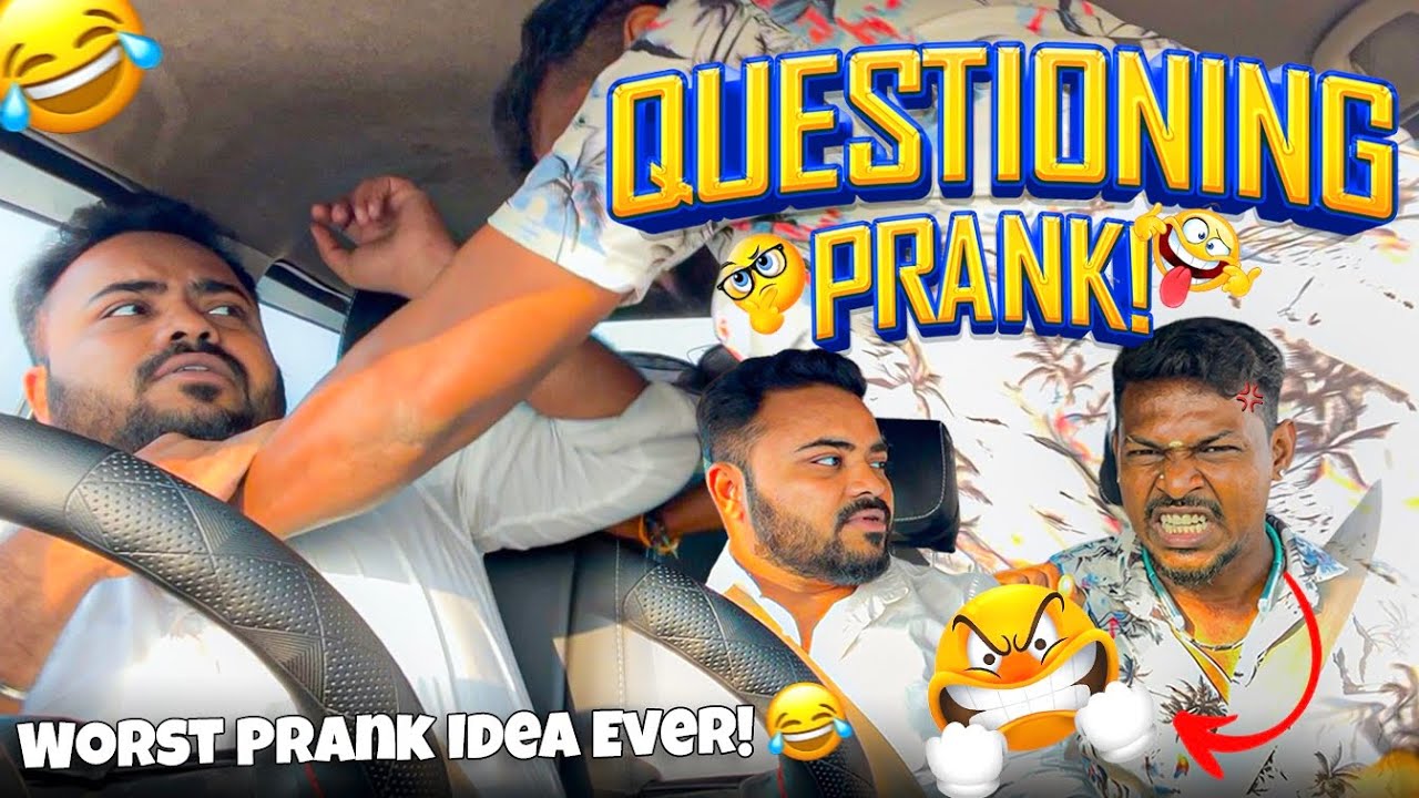Questioning Prank 🤣 | லூசு இல்லன மென்டலு 🤣 | Tamil Taxi Pranks 
