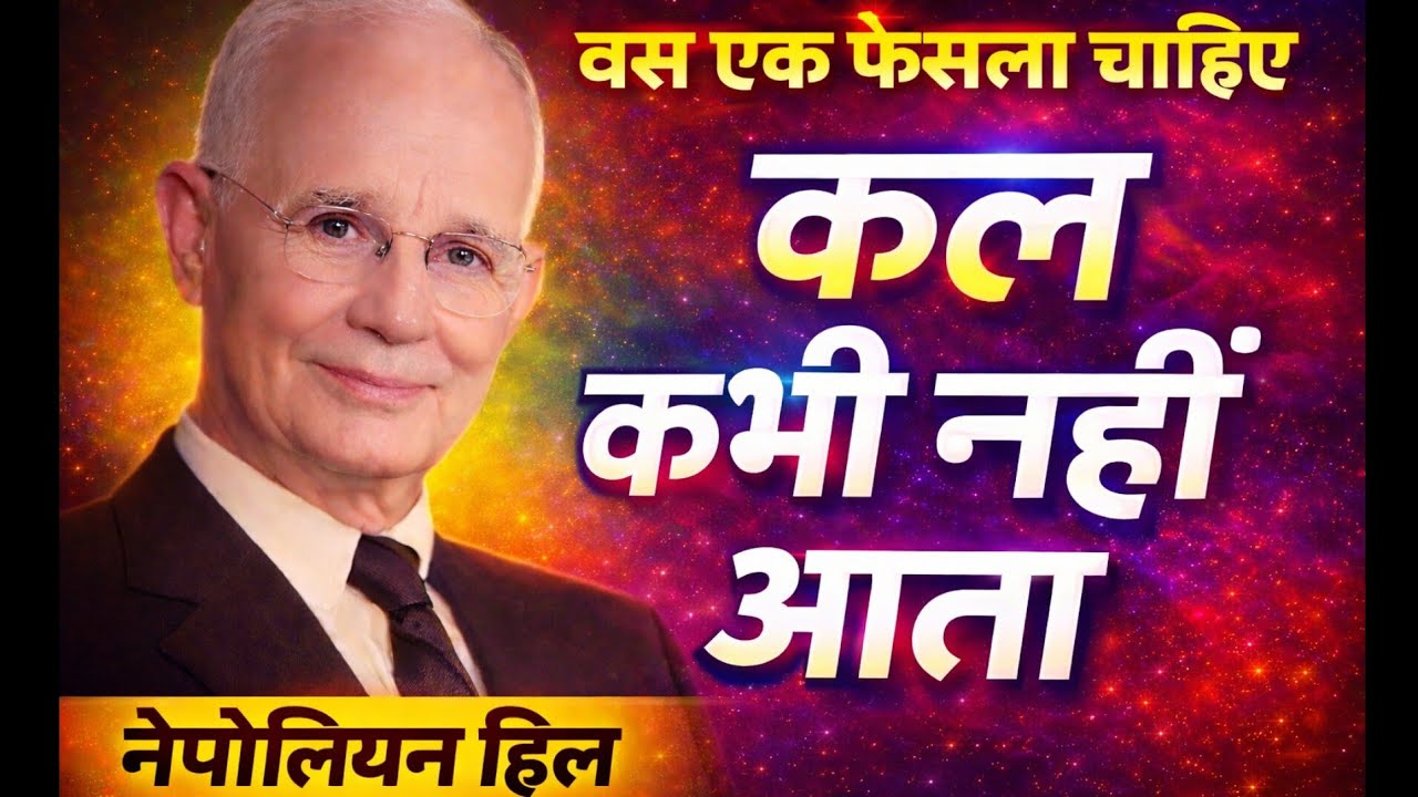 कल नहीं आज शुरू करो 🔥 Napoleon Hill Powerful #Motivational Speech #success #viralvideo 