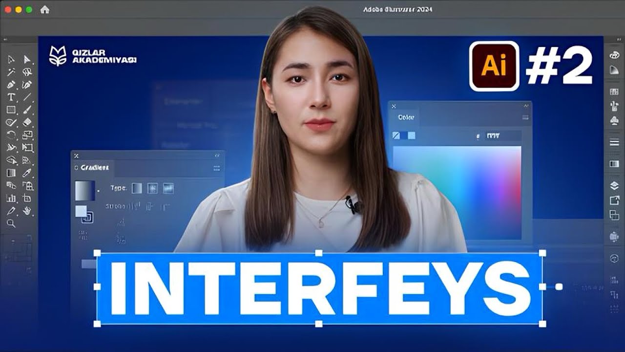 #2 Interfeys bilan tanishuv | Illustratorda logotip dizayni