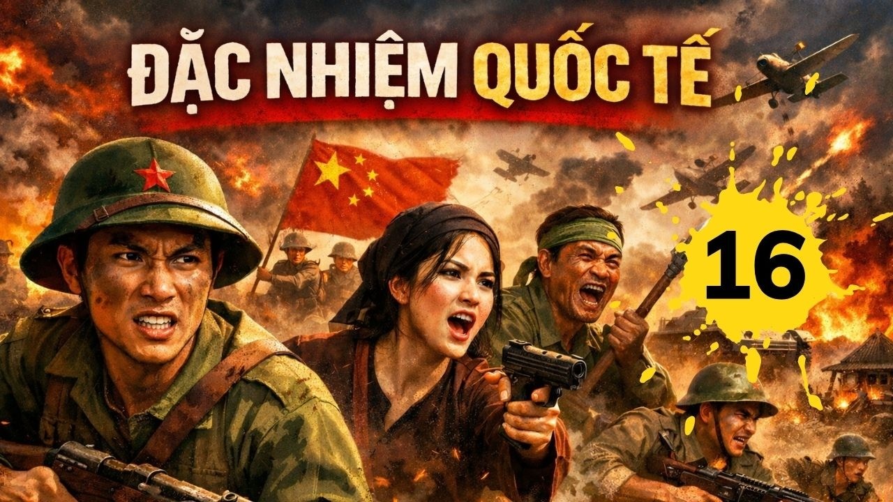 ĐẶC NHIỆM QUỐC TẾ - Tập 16 | Phim kháng nhật hay nhất 2026 | Phim Thuyết Minh