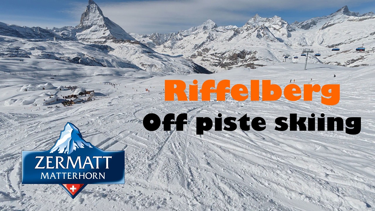 Ski Zermatt - Off piste skiing in Riffelberg