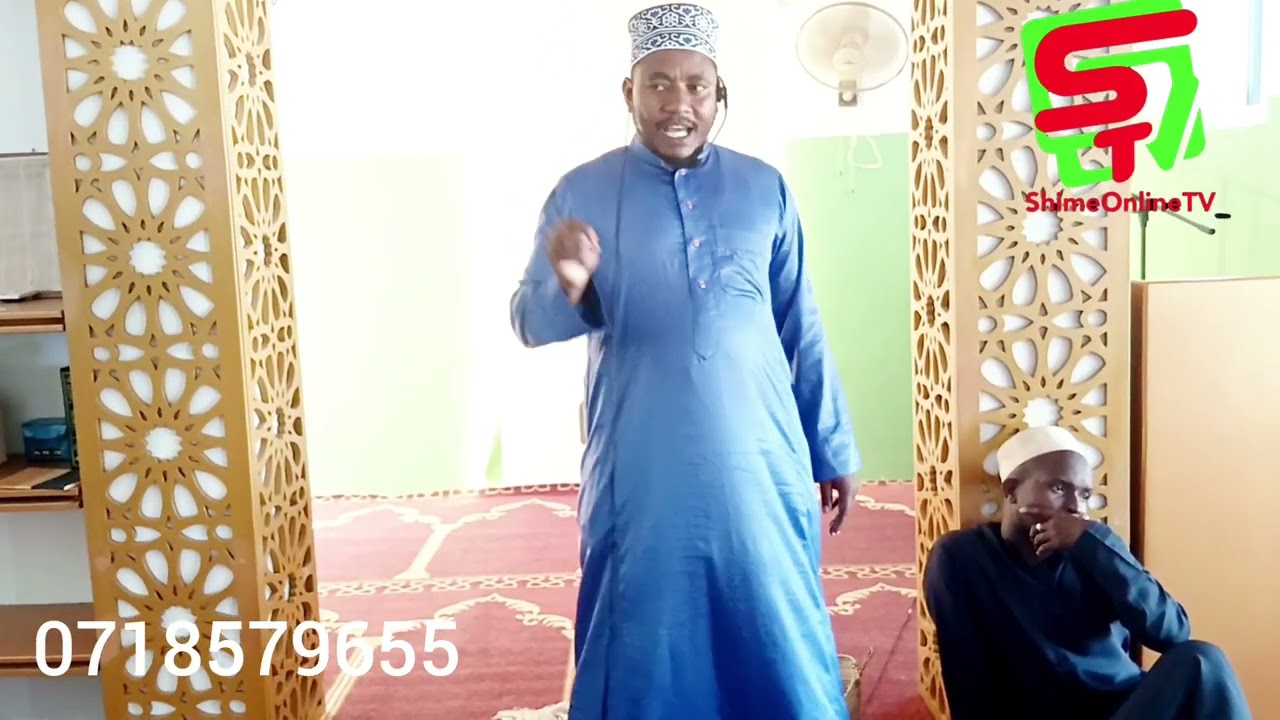 UST SAALUM ZAHARAN(BUI) AKITOA POLE KWA NIABA YA WAALIM WA AL KHAYRIYYAH SINZA JEDDAH 