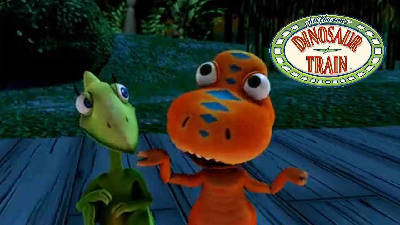 Buddy And Tiny Ride the Spooky Night Train | Dinosaur Train Clip | Jim Henson Family Hub