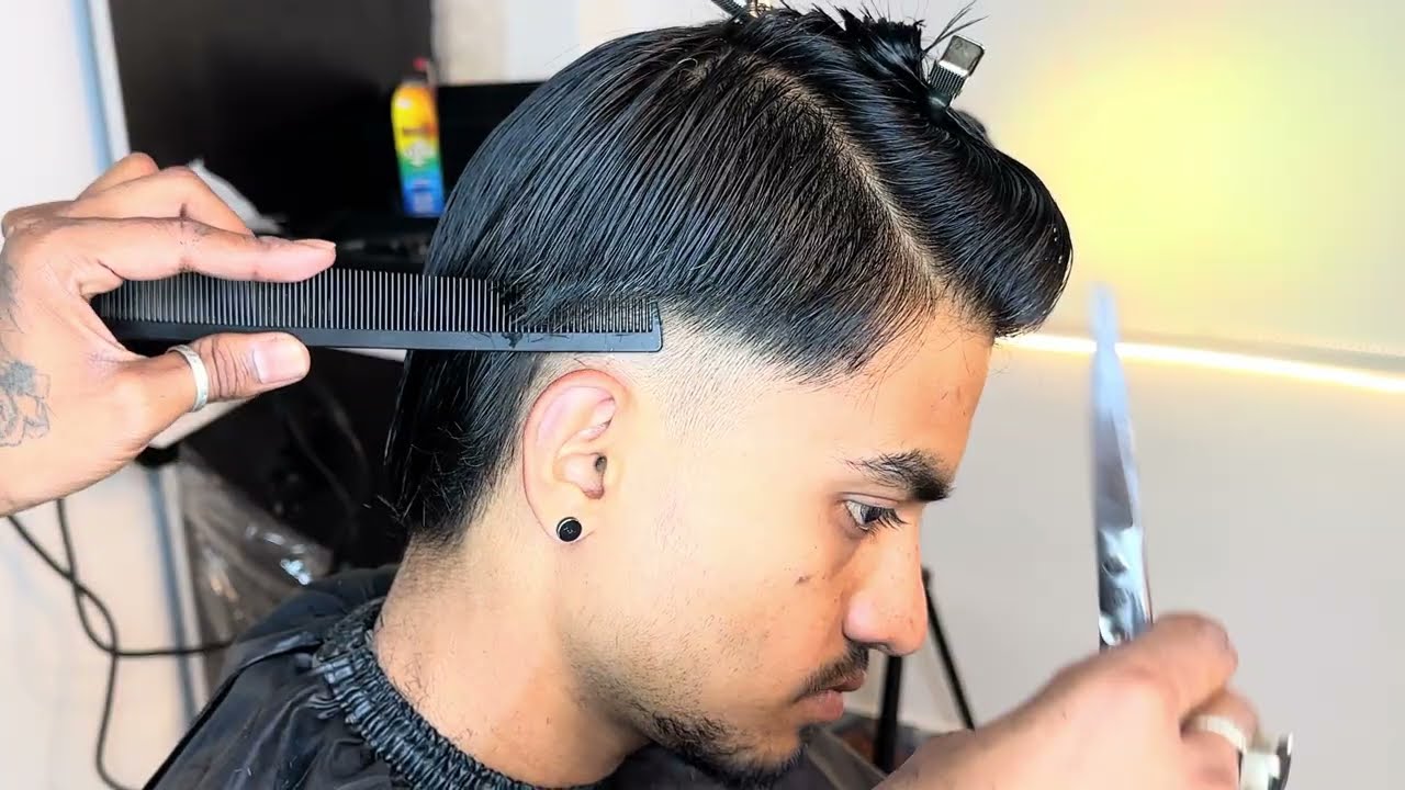 🇮🇳ASMR Haircut for Sleep ✂️💤 | Scissors Only Relaxation
