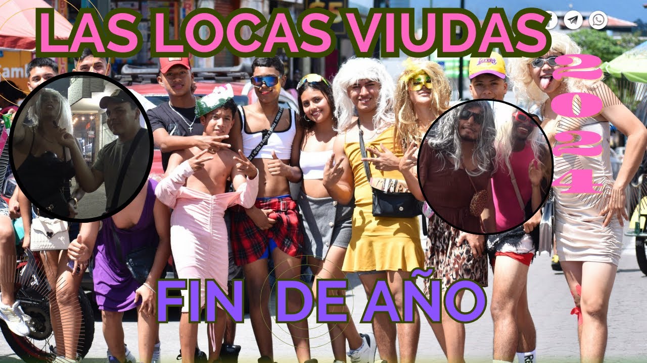 Las VIUDAS de Fin de Año en TENA  - ECUADOR 2024