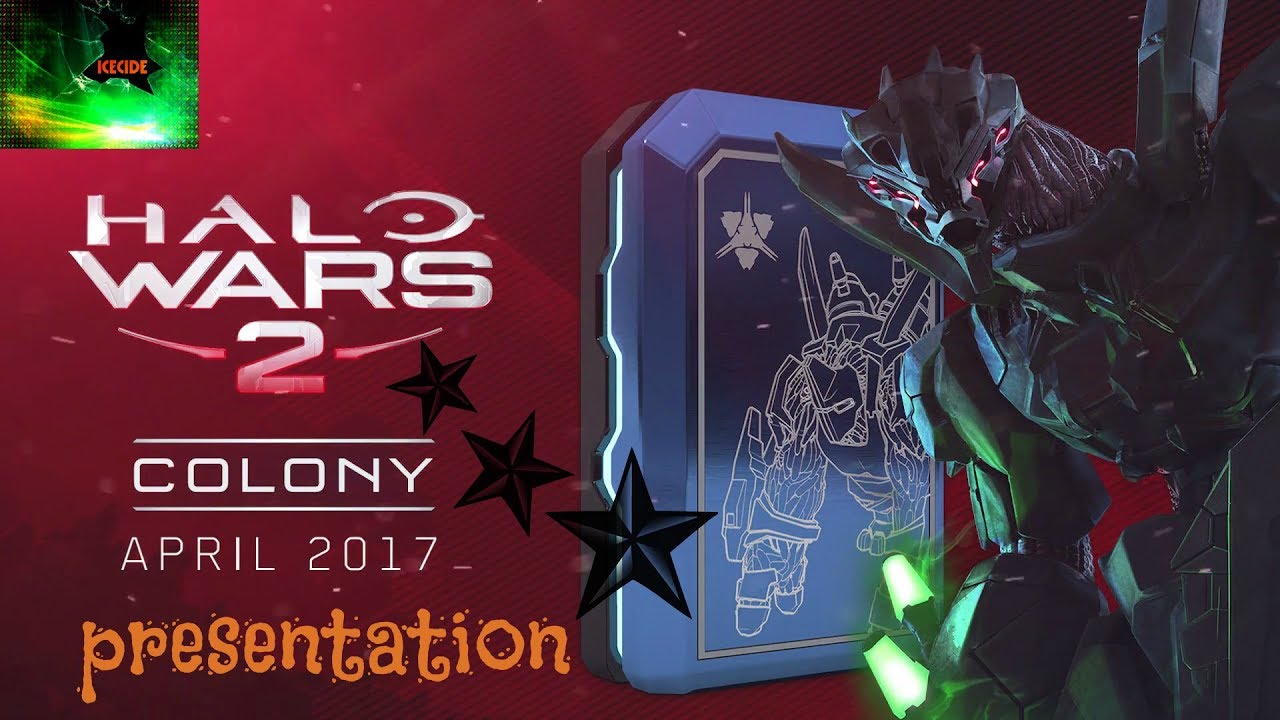 Halo Wars 2 PRESENTATION du chef colony
