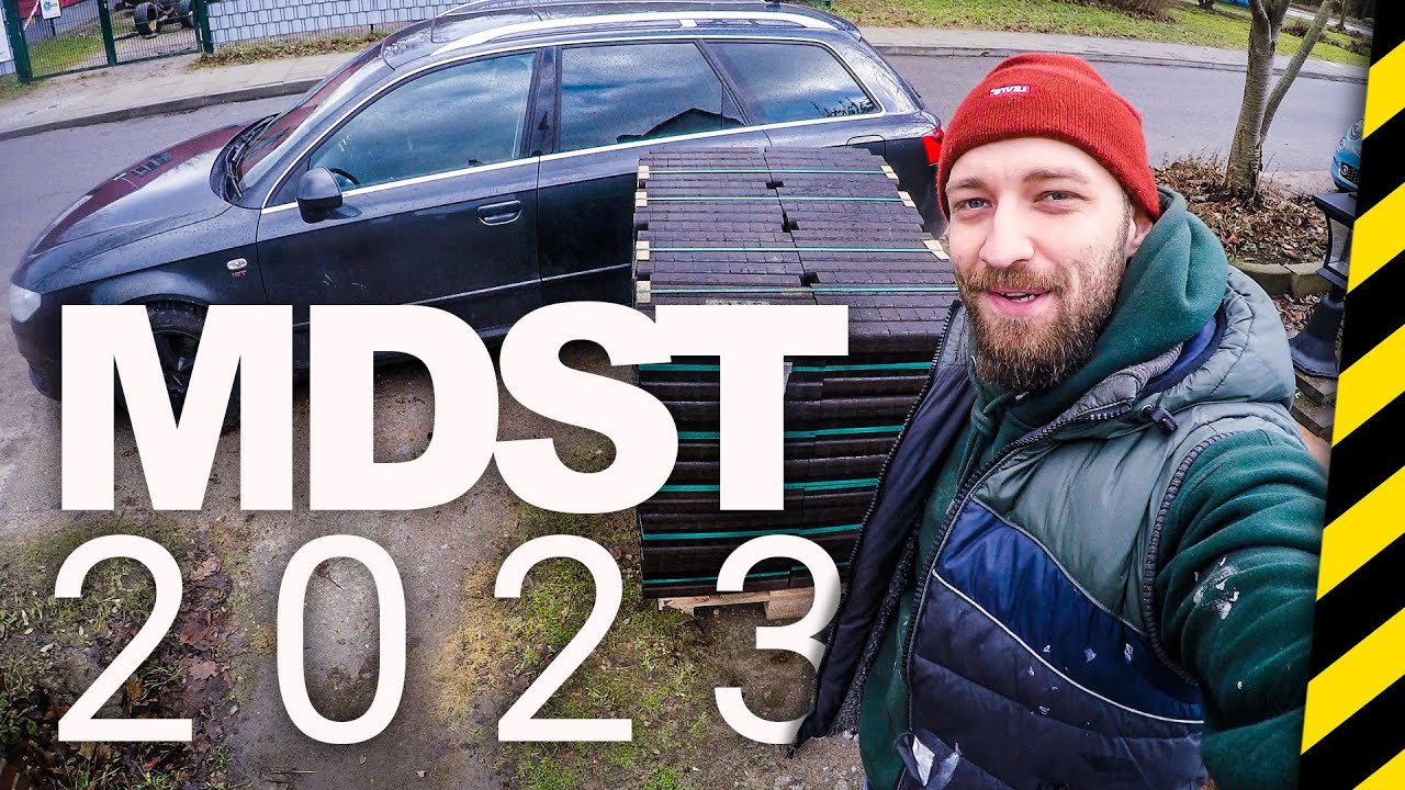 #MDST23: Dach abdichten, 1000kg Briketts, Vorratsraum bauen & Schusstest