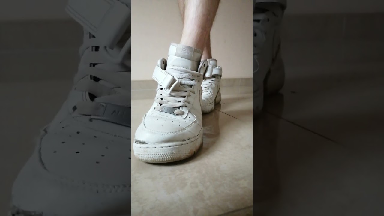 Trashed and old Nike Air force 1