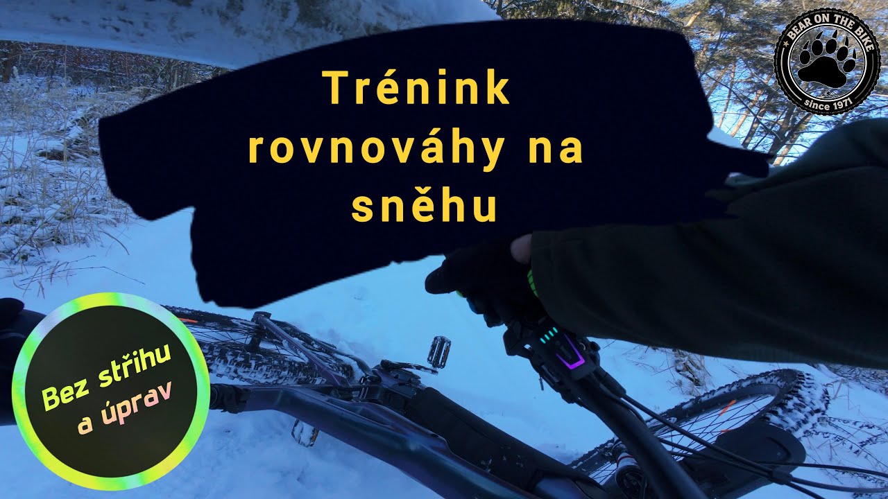 Trénink rovnováhy na sněhu. Podrží Magic Mary a Big Betty ? Má smysl jezdit v zimě ?