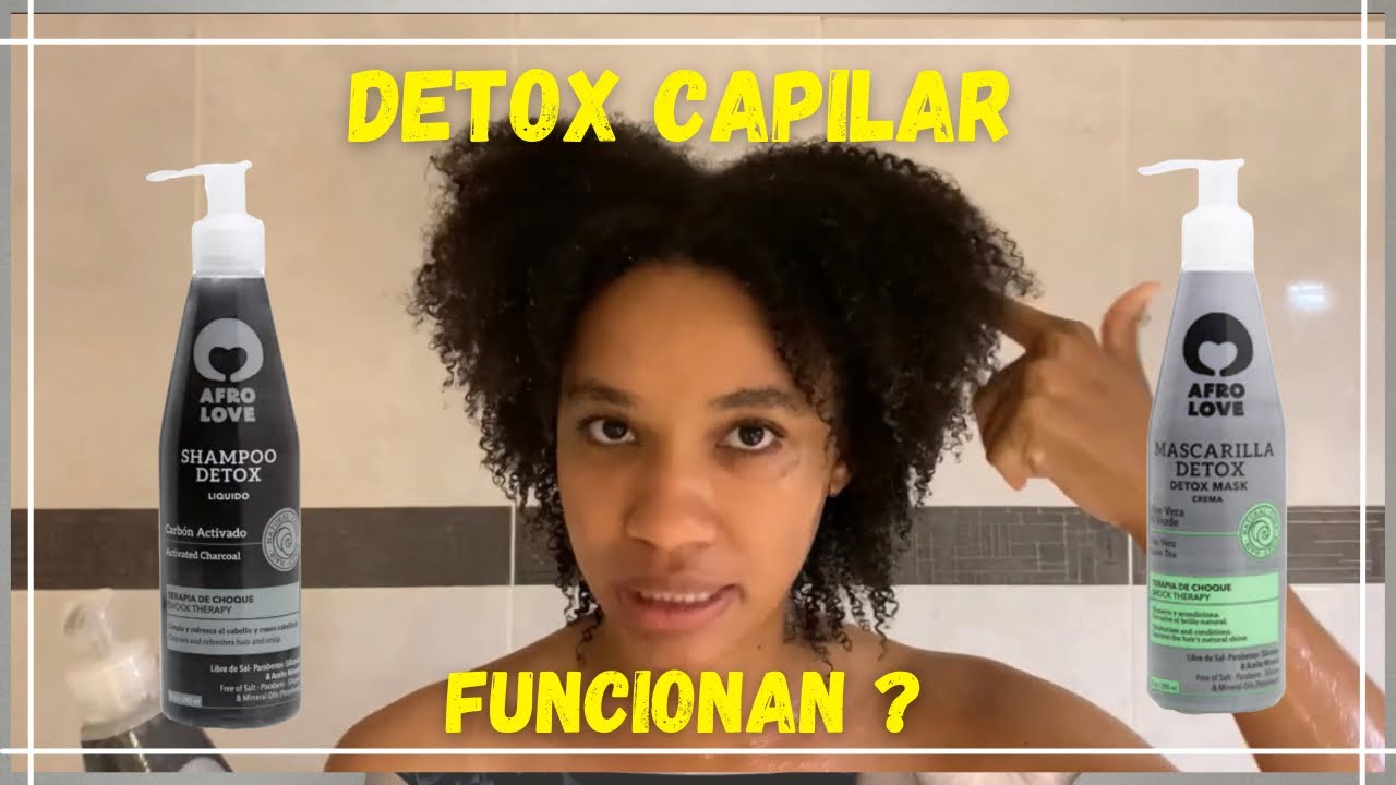 Rutina detox con AFROLOVE | cabello afro | shampoo detox | mascarilla detox
