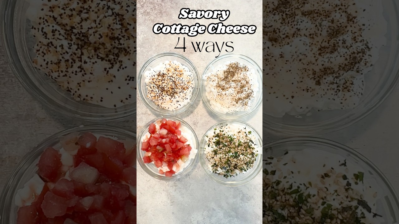 Four Savory Ways to Enjoy Cottage Cheese 