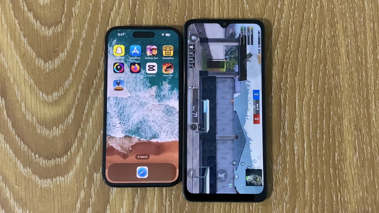 iPhone 15 vs Redmi A3 - Speed Test (4K)