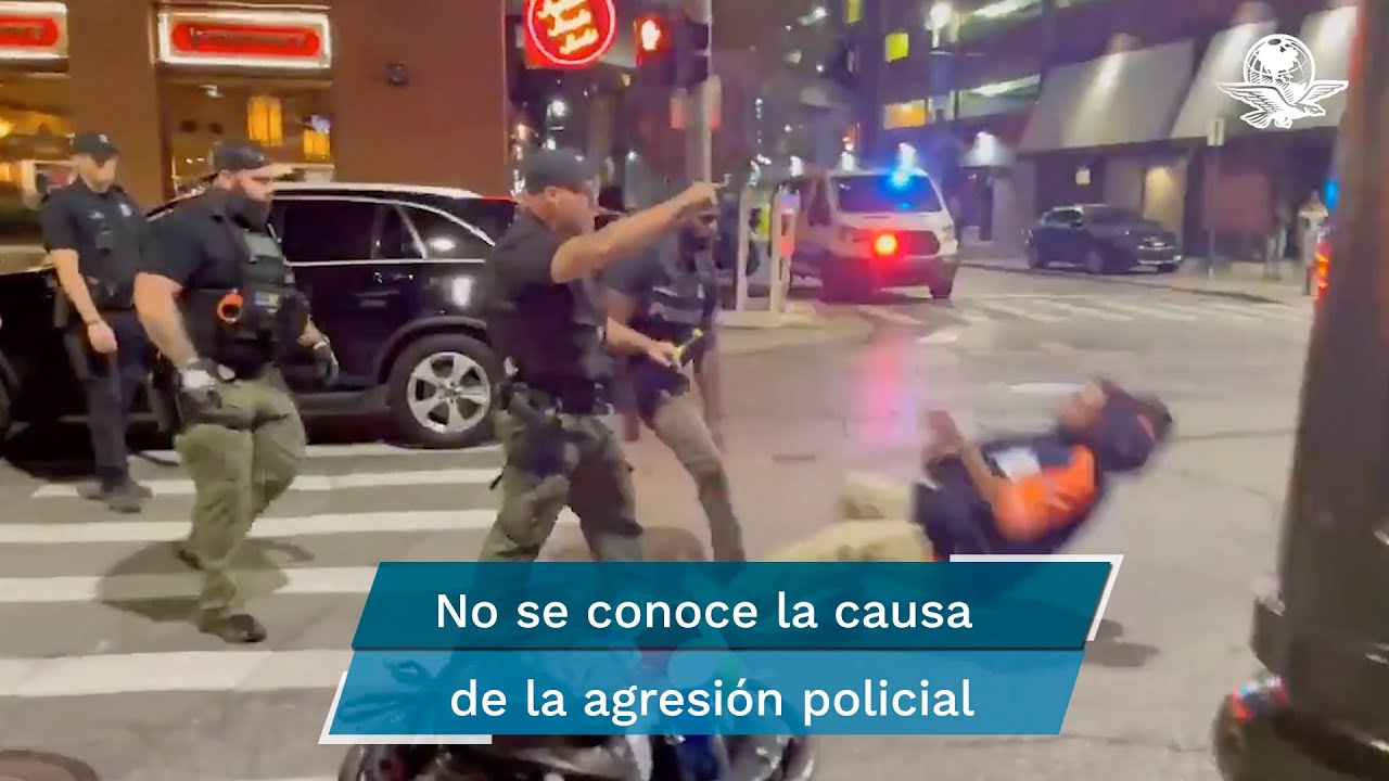 Polic&iacute;a golpea a afroamericano en la cara y lo deja inconsciente