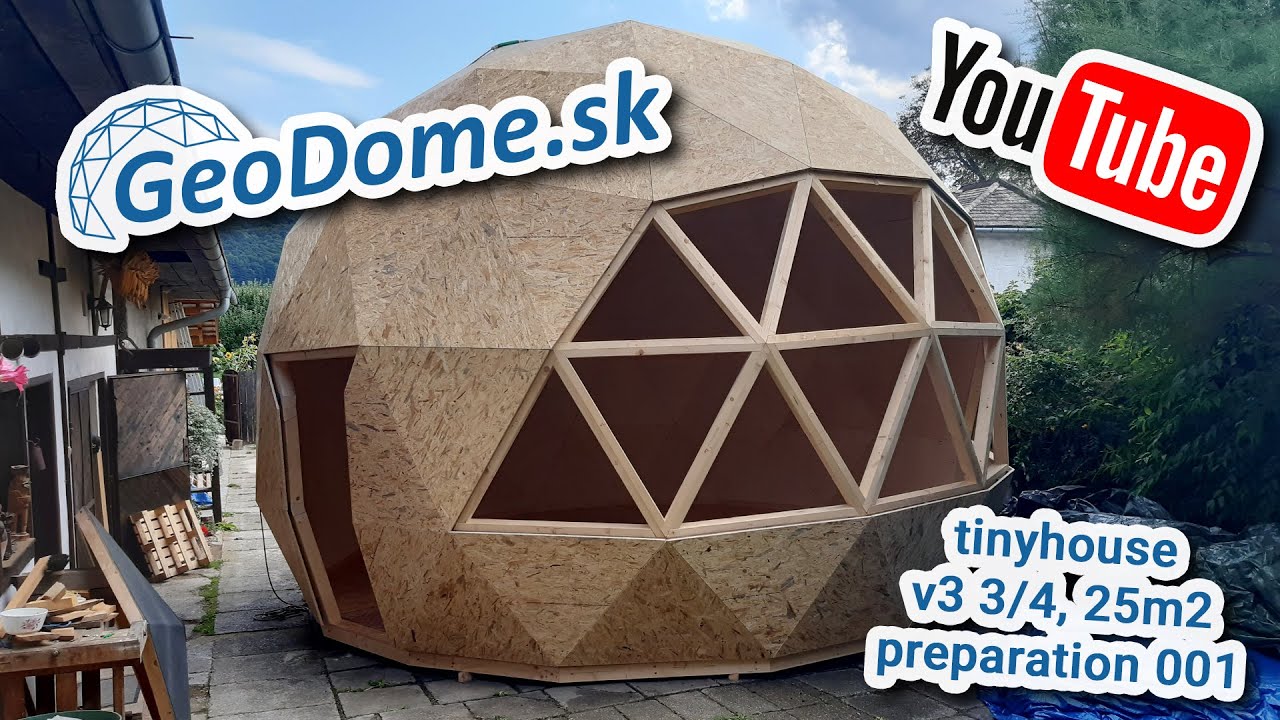 relaxačný domček kupola - v3 3/4, 25m2, prípravy 001