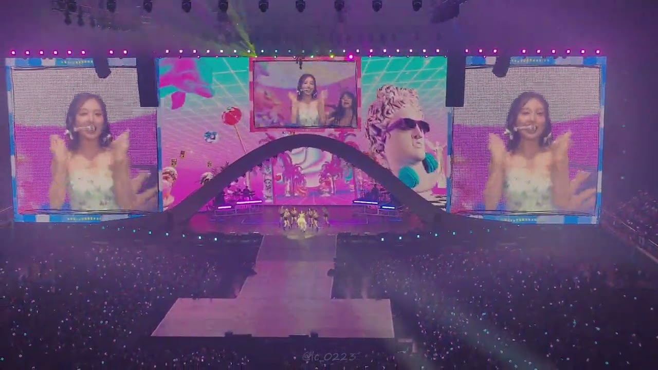 TWICE - Pop 5th World Tour 'READY TO BE' in Bangkok Thailand 230923 4K