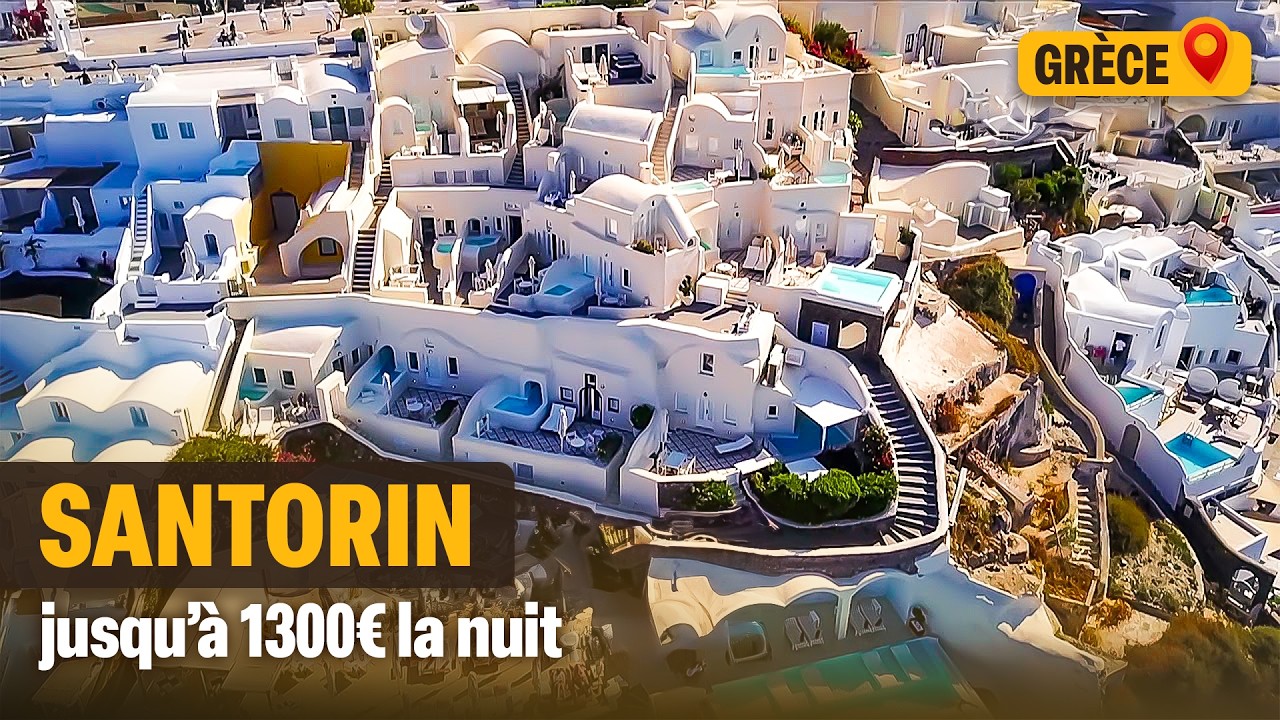 Santorin : la nouvelle destination 100% luxe et démesure