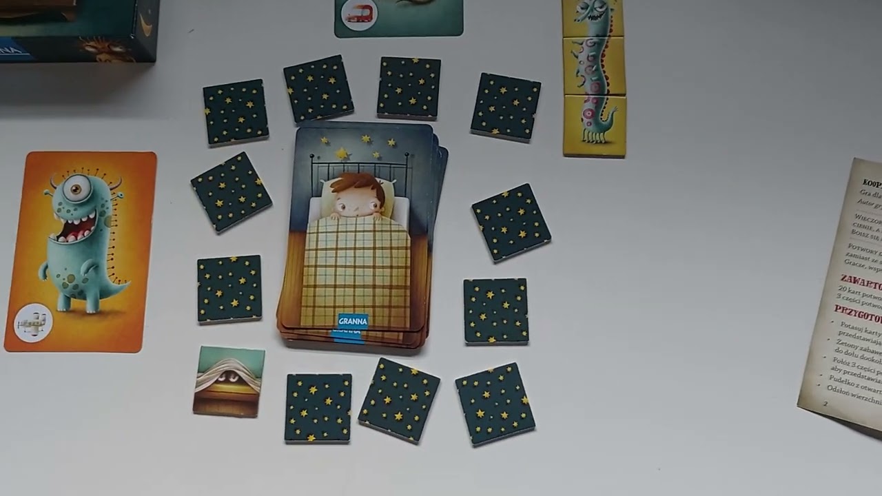 Potwory do szafy - przebieg gry