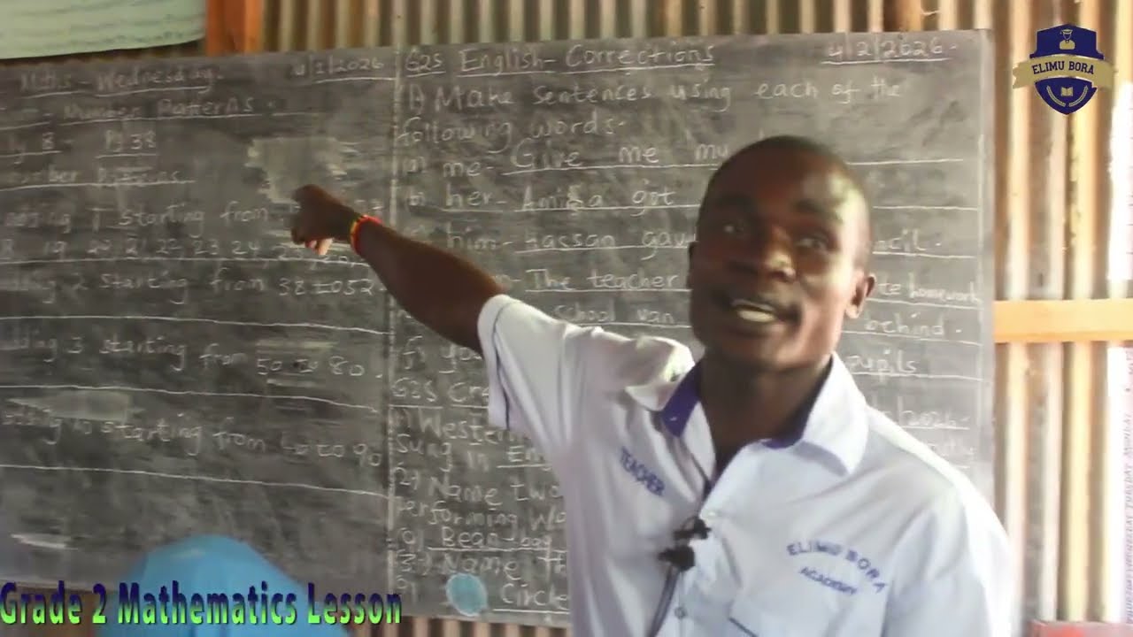 Making Number Patterns | Grade 2 Maths Lesson | Mr Abdullahi