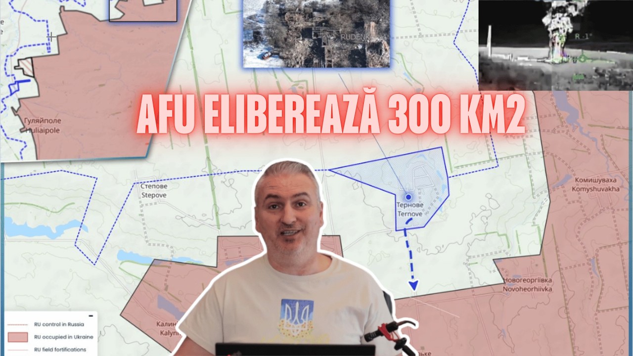 Kontrofensywa AFU wyzwoliła 300 km&sup2; w Zaporożu