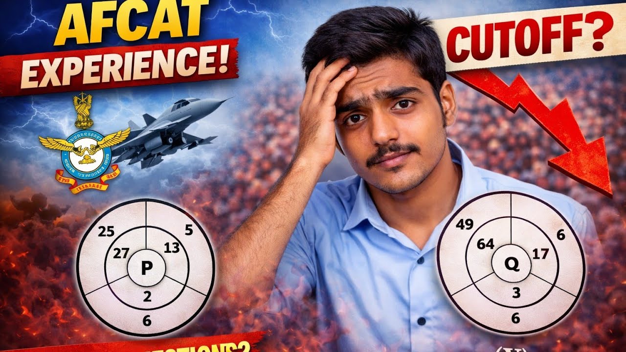 AFCAT Exam Experience 2026 | Difficult Questions & Cut Off Reality 😰✈️