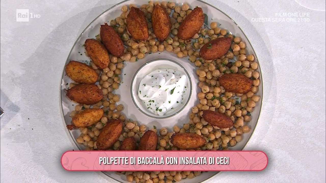 Polpette di baccalà con insalata di ceci - È sempre mezzogiorno 11/02/2026