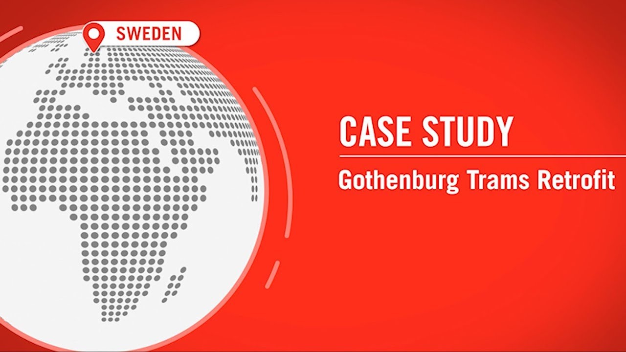 Case study - Gothenburg Trams retrofit of LED destination displays