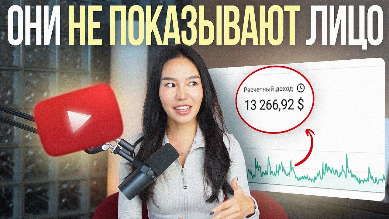 Как Обычные Люди Без Лица и Опыта Делают $13,266/мес на YouTube