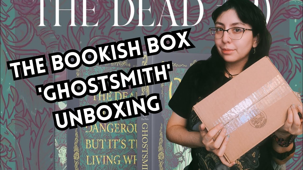 Ghostsmith 👻 | The Bookish Box Luxe Edition Unboxing | Foil, Art, & Author Annotations!