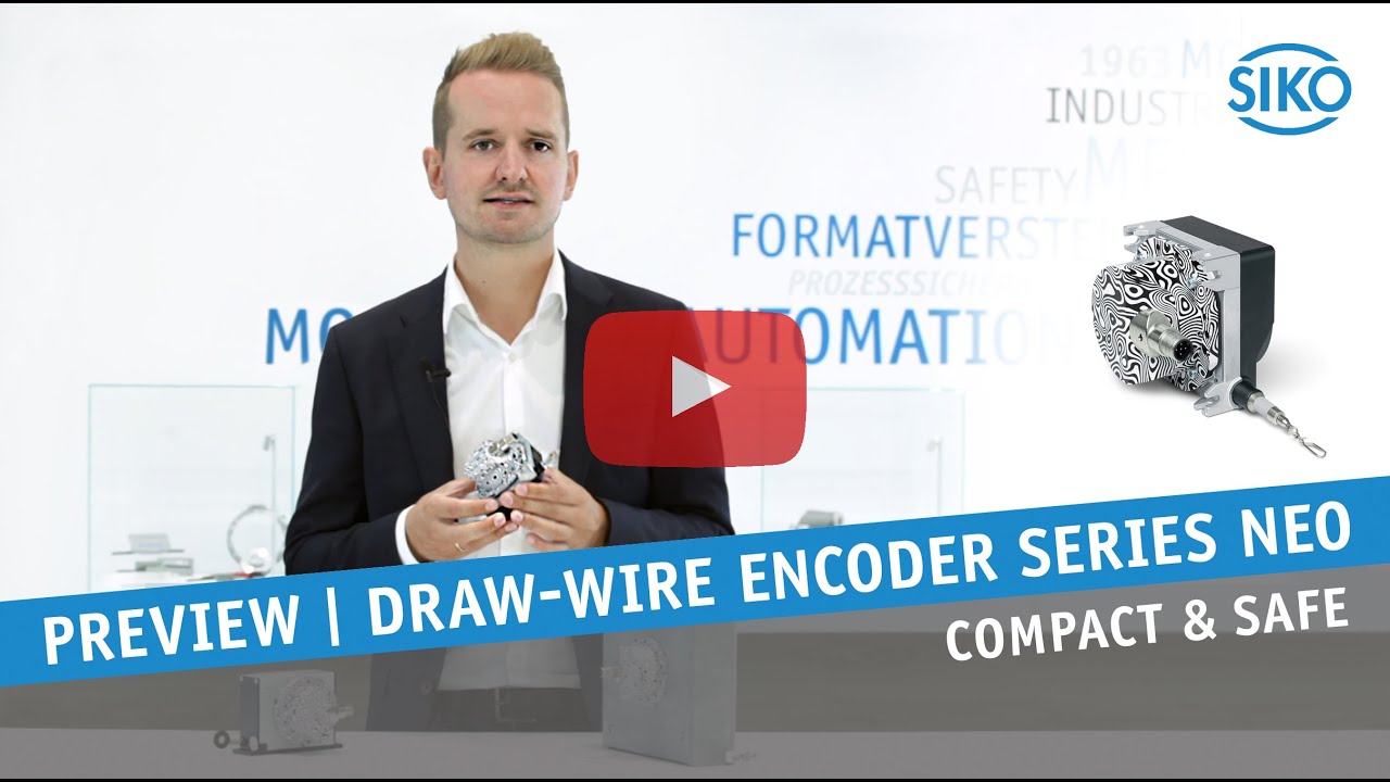SIKO Preview | Draw-Wire Encoder Series NEO